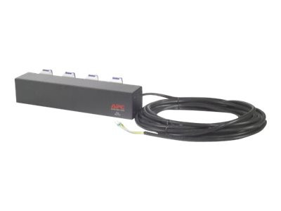 APC Basic Rack PDU - Power distribution strip ( rack-mountable ) - AC 230 V - input: hardwire - output connectors: 4 ( IEC 309 ) - 2U - 19" - 8.5 m - black - for P/N: AR3100, AR3150